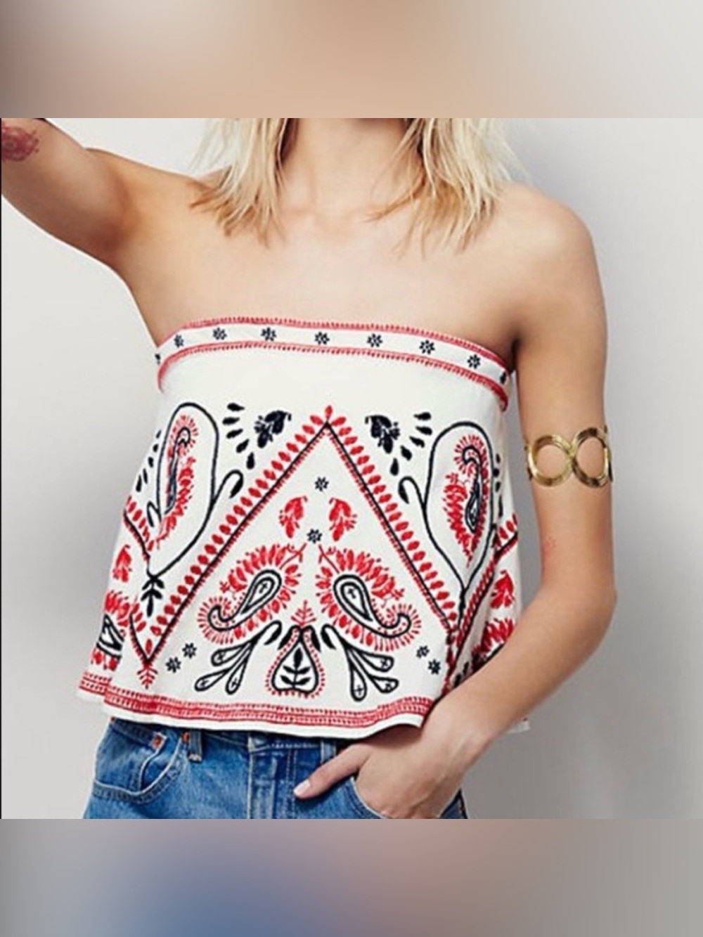 Free People Flirt Alert top